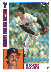 1984 Topps      539     George Frazier